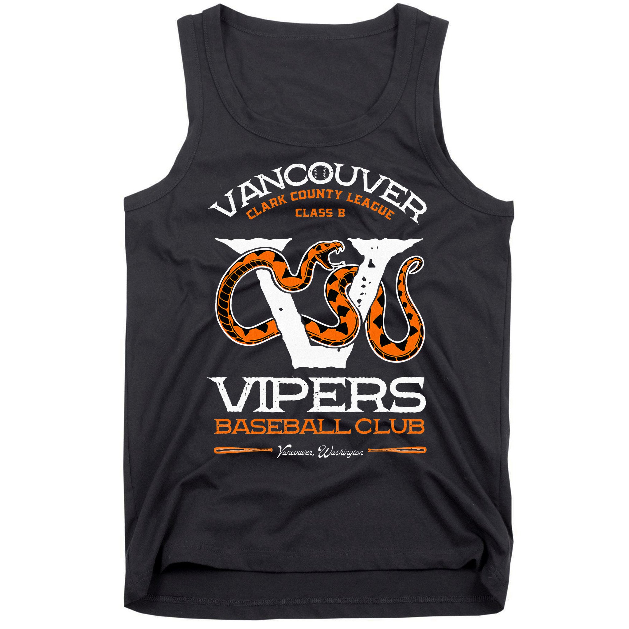 Vancouver Vipers Baseball Retro Minor League Baseball Team Tank Top
