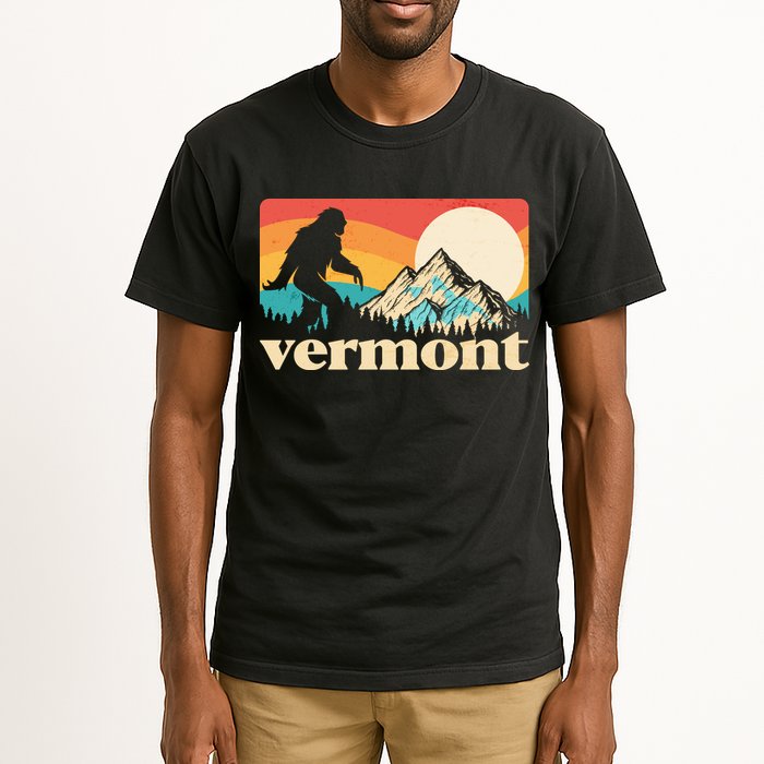 Vintage Vermont Bigfoot Sasquatch Wilderness Tall T-Shirt