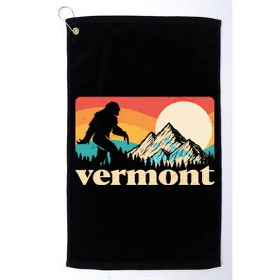 Vintage Vermont Bigfoot Sasquatch Wilderness Platinum Collection Golf Towel