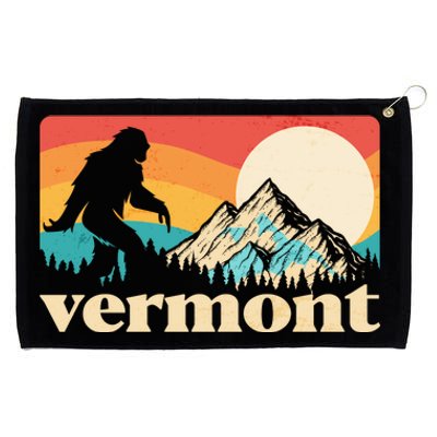 Vintage Vermont Bigfoot Sasquatch Wilderness Grommeted Golf Towel