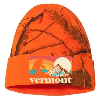 Vintage Vermont Bigfoot Sasquatch Wilderness Kati Licensed 12" Camo Beanie