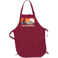 Vintage Vermont Bigfoot Sasquatch Wilderness Full-Length Apron With Pockets