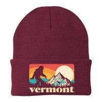 Vintage Vermont Bigfoot Sasquatch Wilderness Knit Cap Winter Beanie