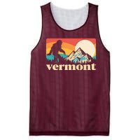 Vintage Vermont Bigfoot Sasquatch Wilderness Mesh Reversible Basketball Jersey Tank