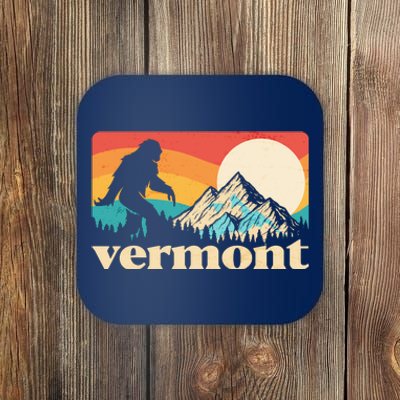 Vintage Vermont Bigfoot Sasquatch Wilderness Coaster