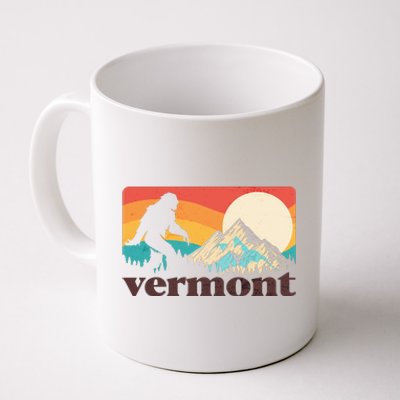 Vintage Vermont Bigfoot Sasquatch Wilderness Coffee Mug