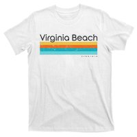 Vintage Virginia Beach Virginia Va Retro Design T-Shirt