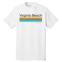 Vintage Virginia Beach Virginia Va Retro Design Tall T-Shirt