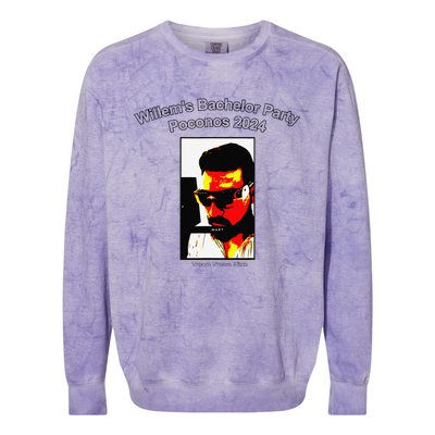 Vroom Vroom Bachelor Colorblast Crewneck Sweatshirt