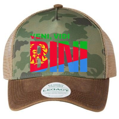 Vini Vidi Bini Biniam Girmay Eritrean Cyclist France Legacy Tie Dye Trucker Hat