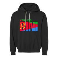 Vini Vidi Bini Biniam Girmay Eritrean Cyclist France Garment-Dyed Fleece Hoodie