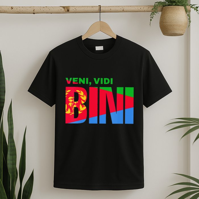 Vini Vidi Bini Biniam Girmay Eritrean Cyclist France T-Shirt