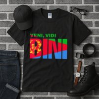 Vini Vidi Bini Biniam Girmay Eritrean Cyclist France Tall T-Shirt