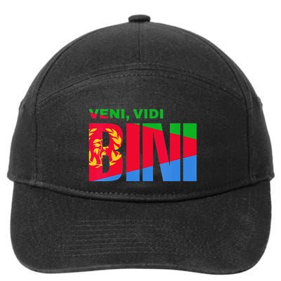 Vini Vidi Bini Biniam Girmay Eritrean Cyclist France 7-Panel Snapback Hat