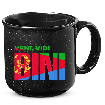 Vini Vidi Bini Biniam Girmay Eritrean Cyclist France 15oz Campfire Ceramic Mug