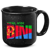 Vini Vidi Bini Biniam Girmay Eritrean Cyclist France 15oz Campfire Ceramic Mug