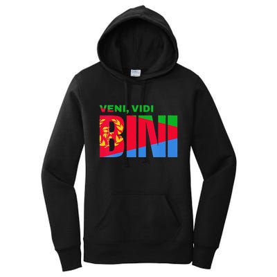 Vini Vidi Bini Biniam Girmay Eritrean Cyclist France Women's Pullover Hoodie