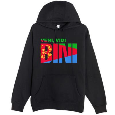 Vini Vidi Bini Biniam Girmay Eritrean Cyclist France Premium Pullover Hoodie