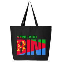 Vini Vidi Bini Biniam Girmay Eritrean Cyclist France 25L Jumbo Tote