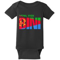 Vini Vidi Bini Biniam Girmay Eritrean Cyclist France Baby Bodysuit