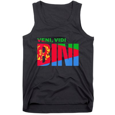 Vini Vidi Bini Biniam Girmay Eritrean Cyclist France Tank Top