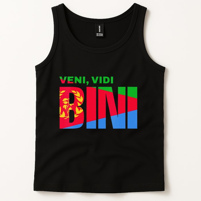 Vini Vidi Bini Biniam Girmay Eritrean Cyclist France Tank Top