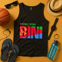 Vini Vidi Bini Biniam Girmay Eritrean Cyclist France Tank Top