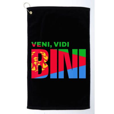 Vini Vidi Bini Biniam Girmay Eritrean Cyclist France Golf Towel