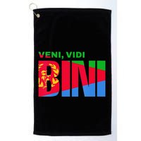 Vini Vidi Bini Biniam Girmay Eritrean Cyclist France Golf Towel