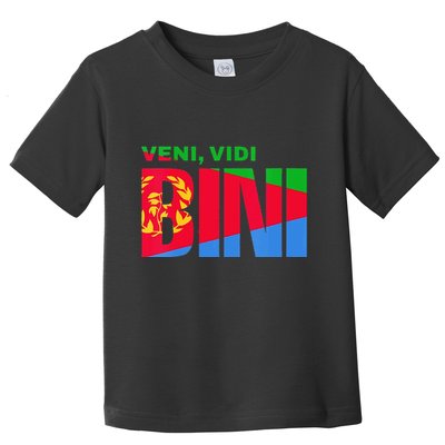 Vini Vidi Bini Biniam Girmay Eritrean Cyclist France Toddler T-Shirt