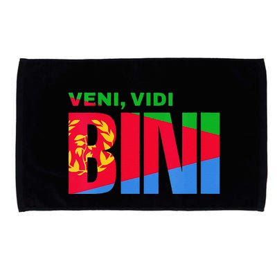 Vini Vidi Bini Biniam Girmay Eritrean Cyclist France Microfiber Hand Towel