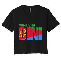 Vini Vidi Bini Biniam Girmay Eritrean Cyclist France Crop Top