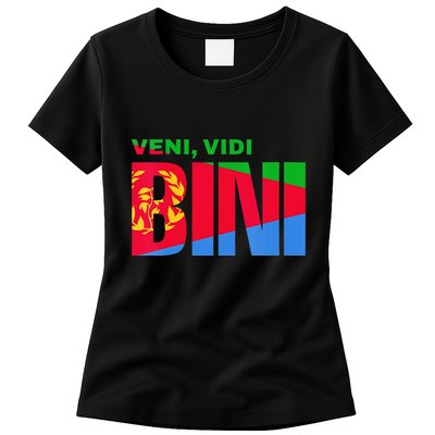 Vini Vidi Bini Biniam Girmay Eritrean Cyclist France Womens T-Shirt