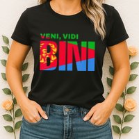 Vini Vidi Bini Biniam Girmay Eritrean Cyclist France Womens T-Shirt
