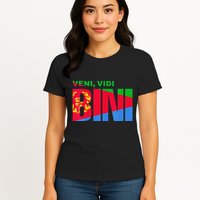 Vini Vidi Bini Biniam Girmay Eritrean Cyclist France Womens T-Shirt