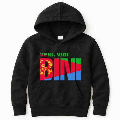 Vini Vidi Bini Biniam Girmay Eritrean Cyclist France Kids Hoodie