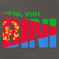 Vini Vidi Bini Biniam Girmay Eritrean Cyclist France Cotton Canvas Backpack