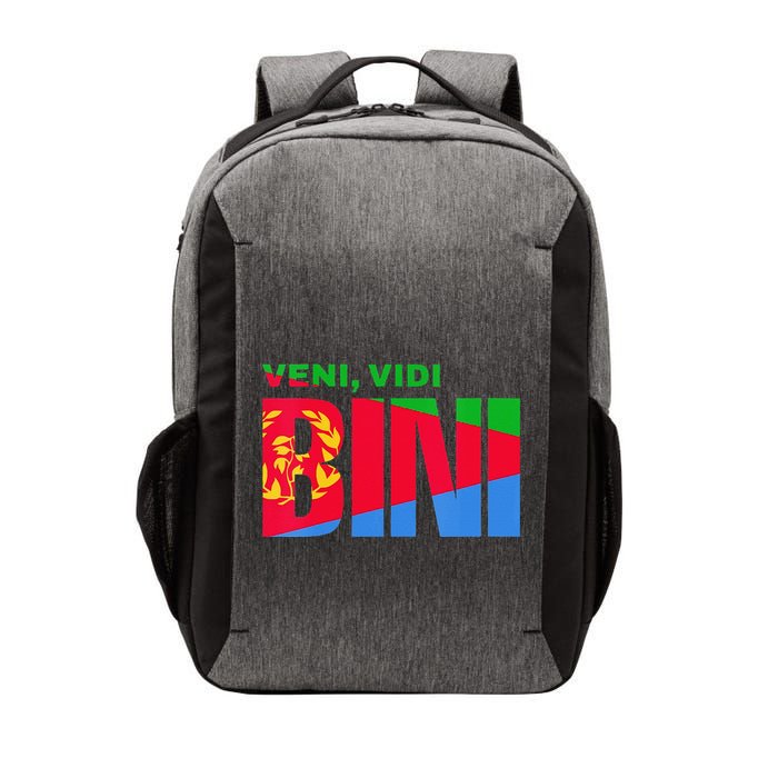 Vini Vidi Bini Biniam Girmay Eritrean Cyclist France Vector Backpack