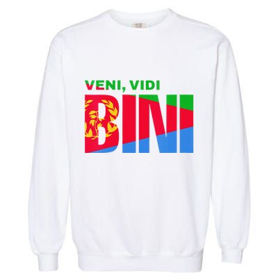 Vini Vidi Bini Biniam Girmay Eritrean Cyclist France Garment-Dyed Sweatshirt