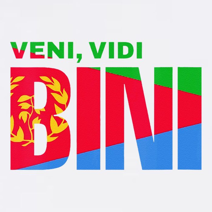 Vini Vidi Bini Biniam Girmay Eritrean Cyclist France Garment-Dyed Sweatshirt