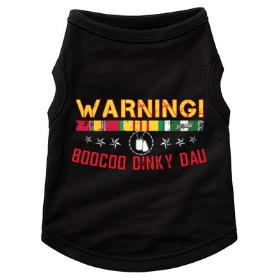 Vietnam Veteran Boocoo Dinky Dau Doggie Tank