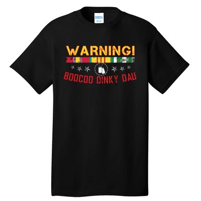 Vietnam Veteran Boocoo Dinky Dau Tall T-Shirt