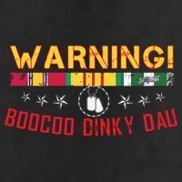 Vietnam Veteran Boocoo Dinky Dau Adult Drive Performance Visor