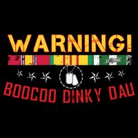 Vietnam Veteran Boocoo Dinky Dau Drawstring Bag