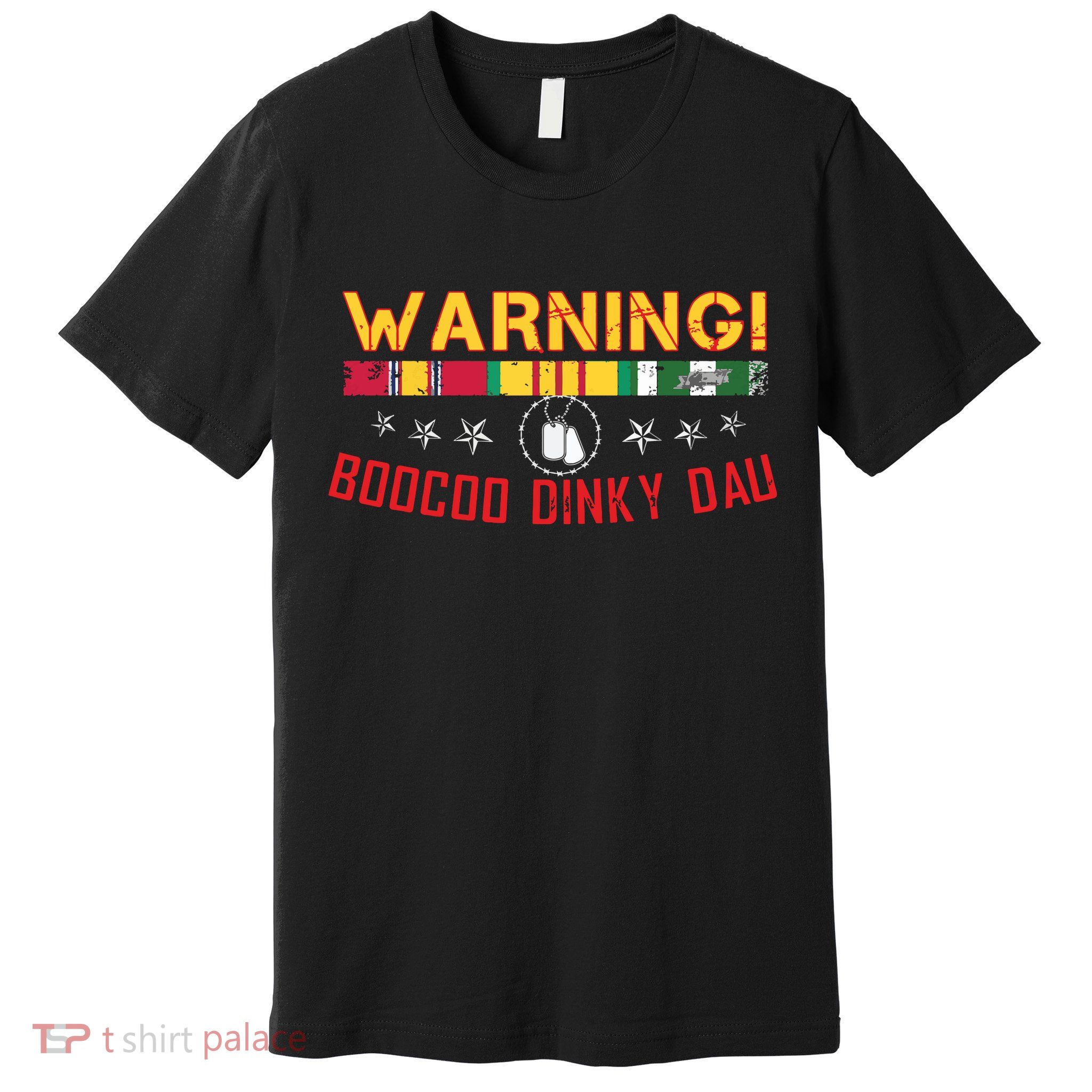 Vietnam Veteran Boocoo Dinky Dau Premium T-Shirt