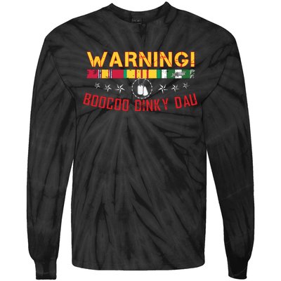 Vietnam Veteran Boocoo Dinky Dau Tie-Dye Long Sleeve Shirt