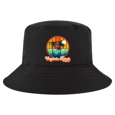 Vintage Virginia Beach Virginia Summer 90s Beach Souvenirs Cool Comfort Performance Bucket Hat
