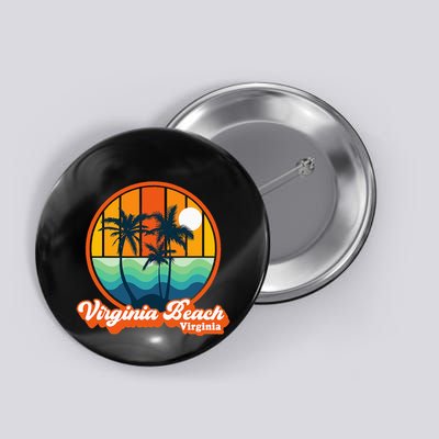 Vintage Virginia Beach Virginia Summer 90s Beach Souvenirs Button