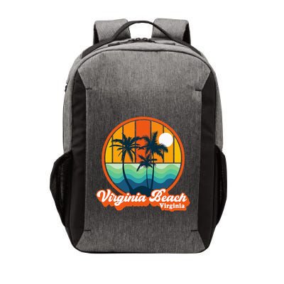 Vintage Virginia Beach Virginia Summer 90s Beach Souvenirs Vector Backpack