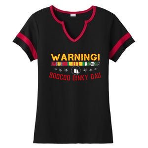 Vietnam Veteran Boocoo Dinky Dau Ladies Halftime Notch Neck Tee